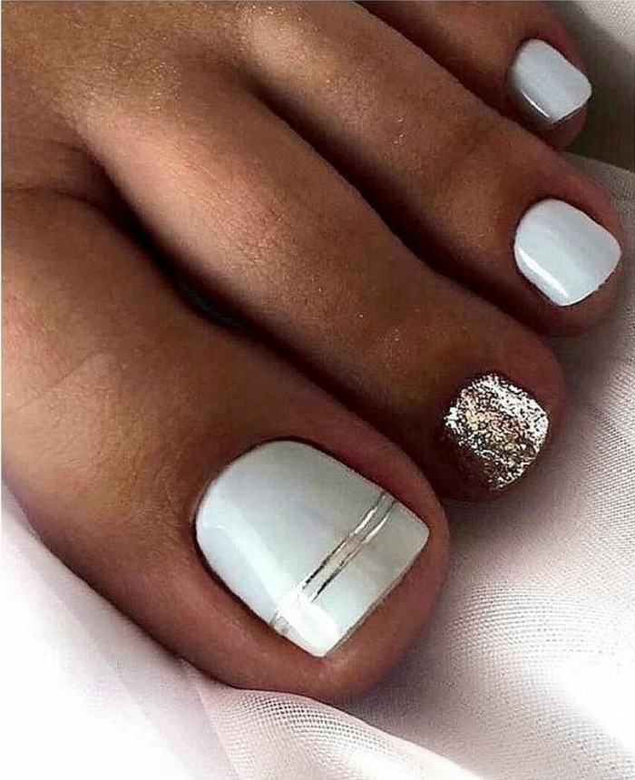 nail chân giáng sinh