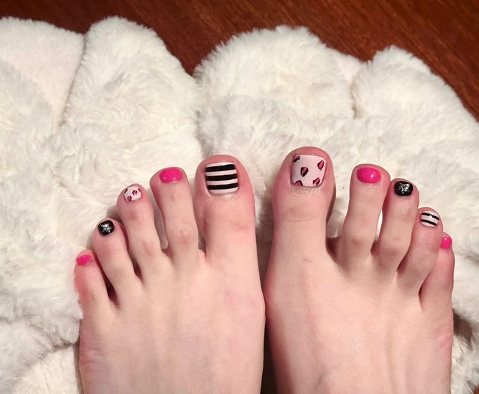 nail chân kẻ đẹp nhất hiện nay