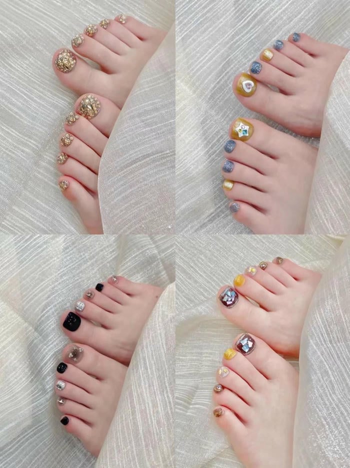 nail chân kim tuyến cá tính
