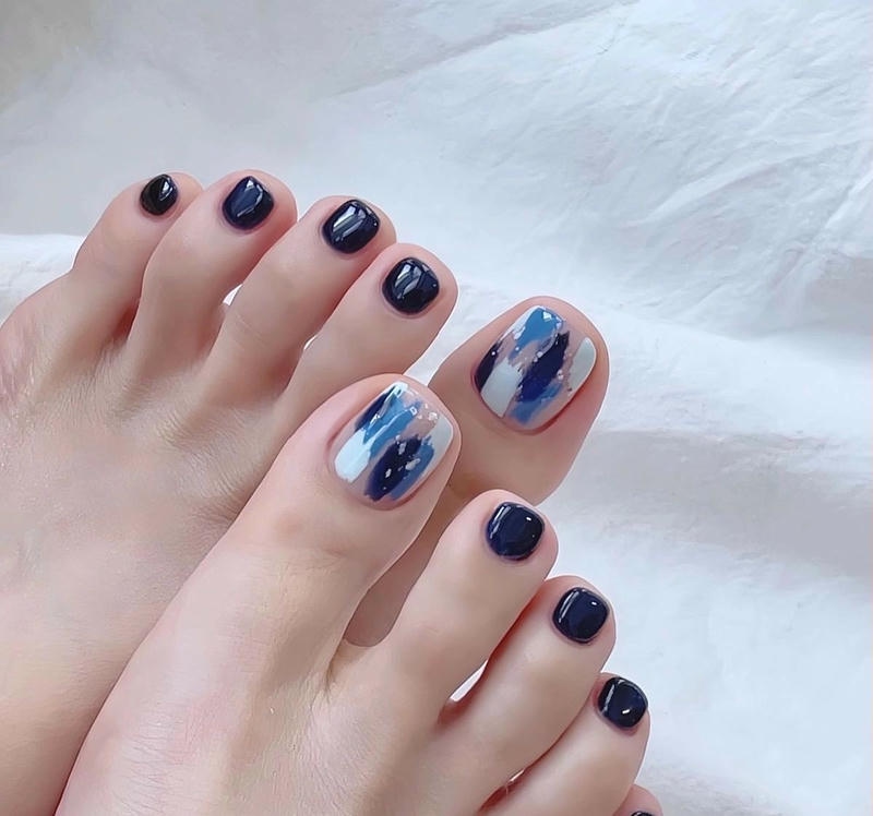 nail chân sang chảnh cực hot