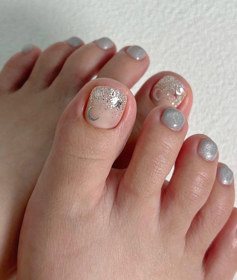 nail chân sang chảnh cực lạ