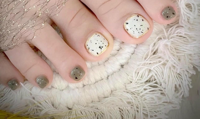 nail chân trứng cút cực chất