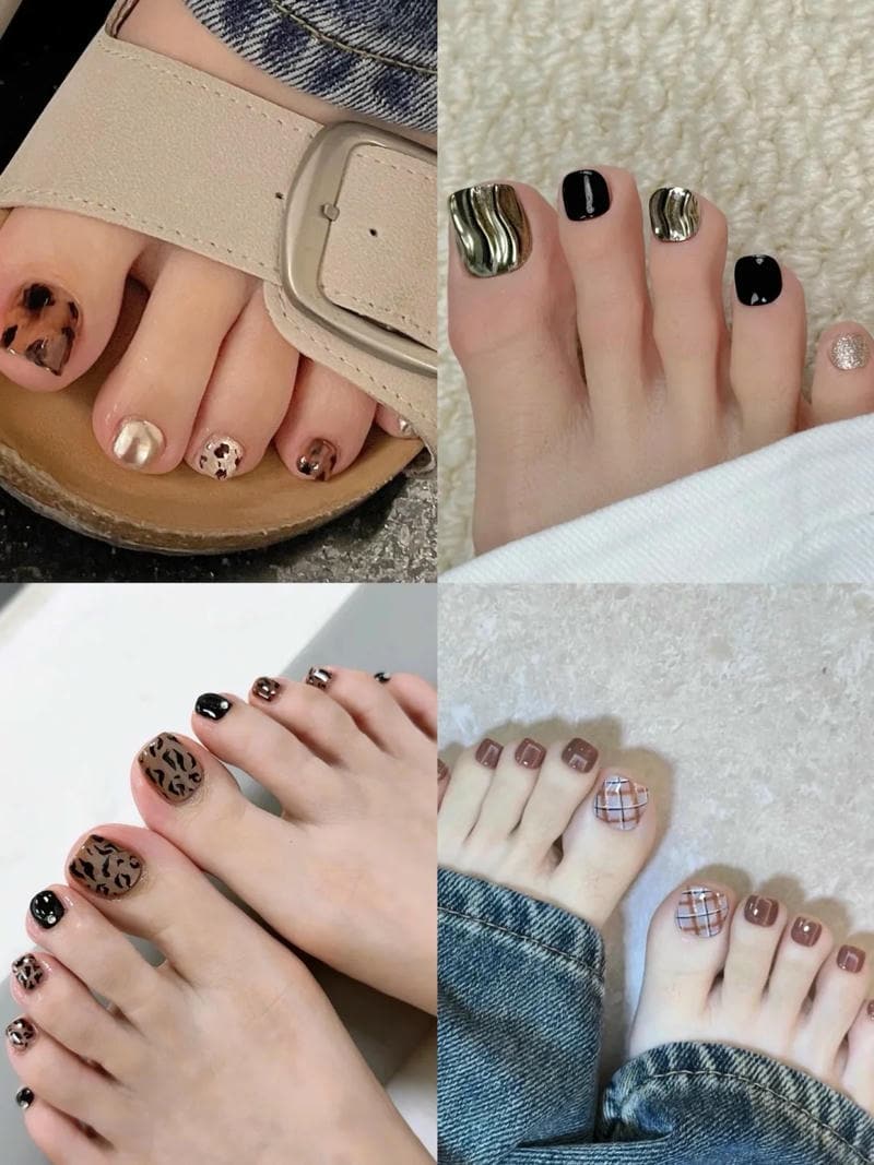 nail chân trứng cút cực xinh