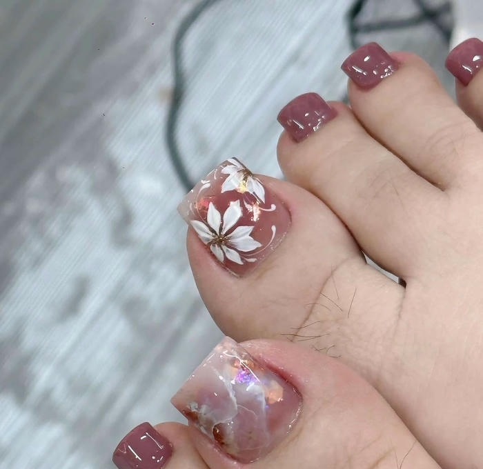 nail chân vân đá công sở
