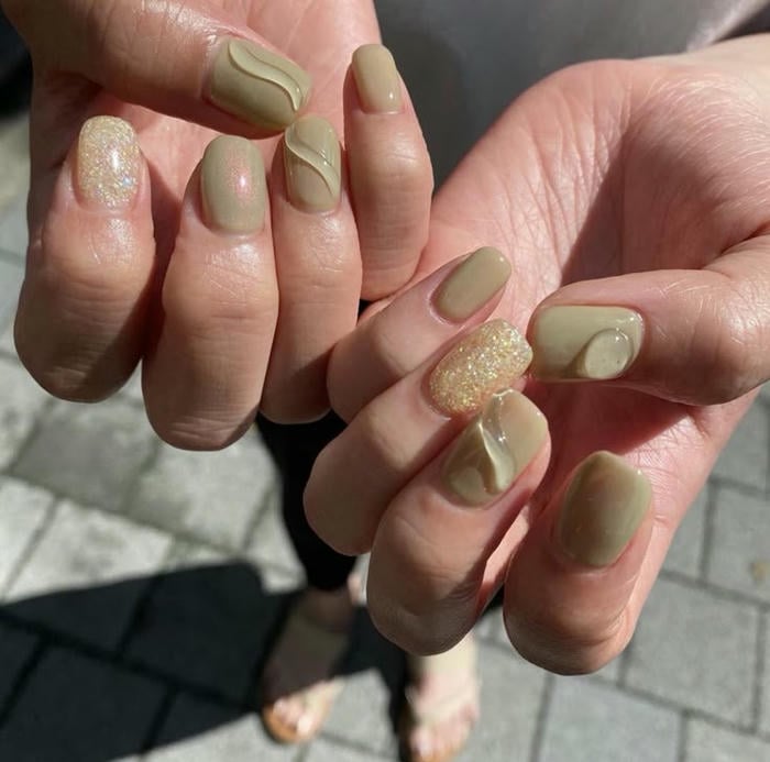 nail đẹp vuông