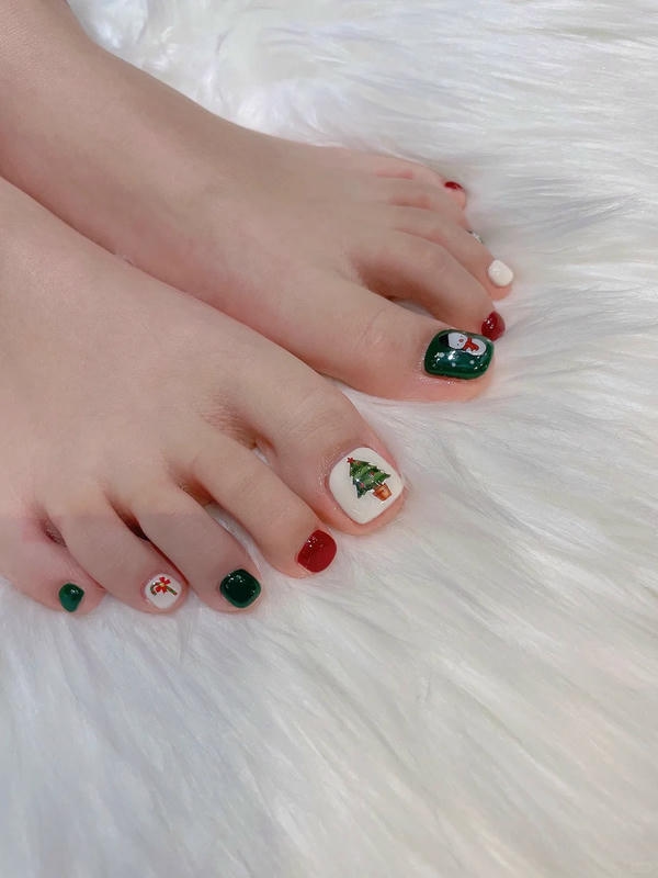 nail giáng sinh sang