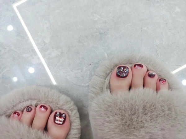 nail giáng sinh tinh tế