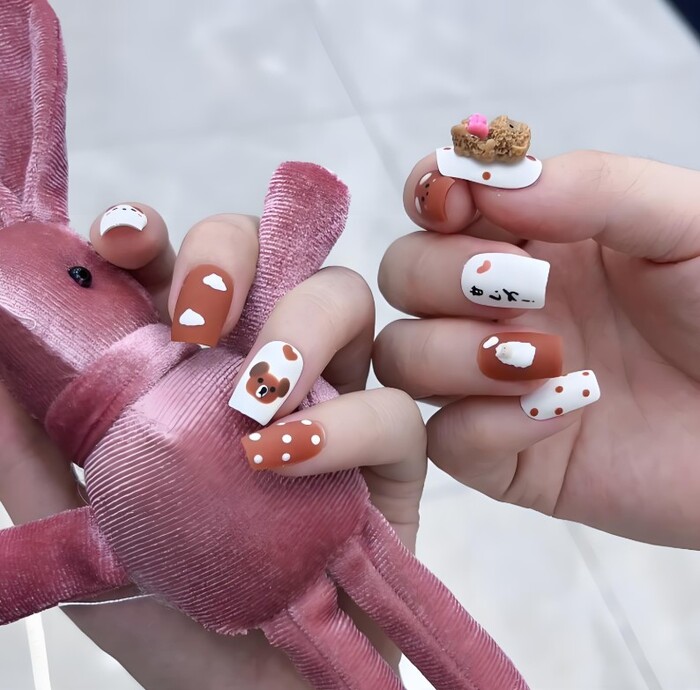 nail hình con vật đẹp nhất