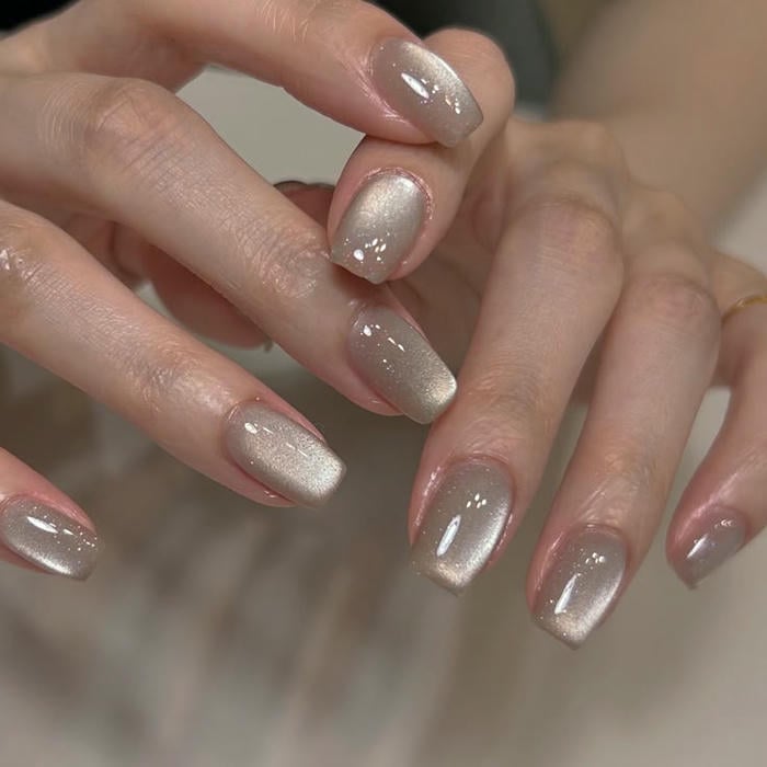 nail mắt mèo bạc