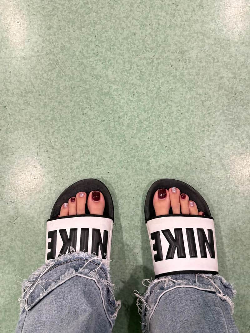 nail móng chân đẹp tinh tế