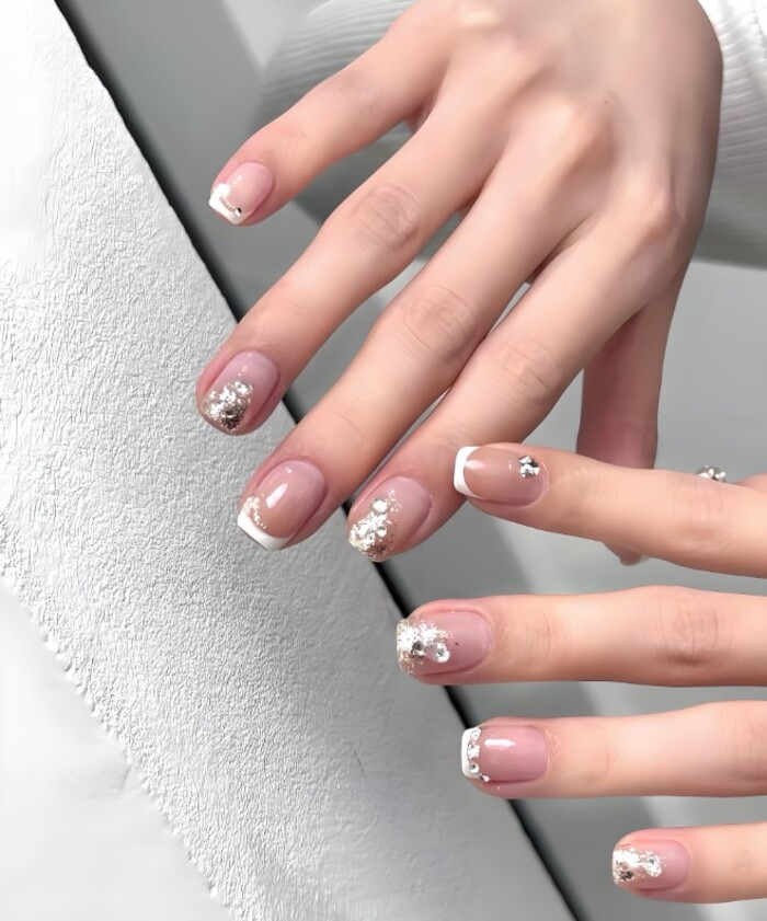 nail móng ngắn xinh