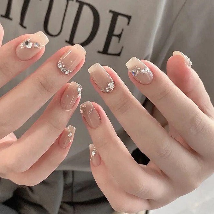 nail móng vuông xinh