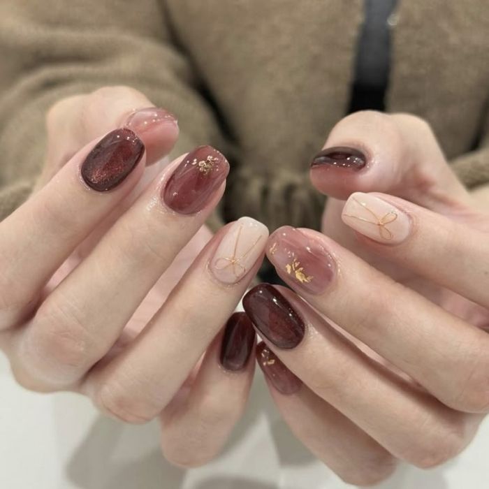 nail nâu