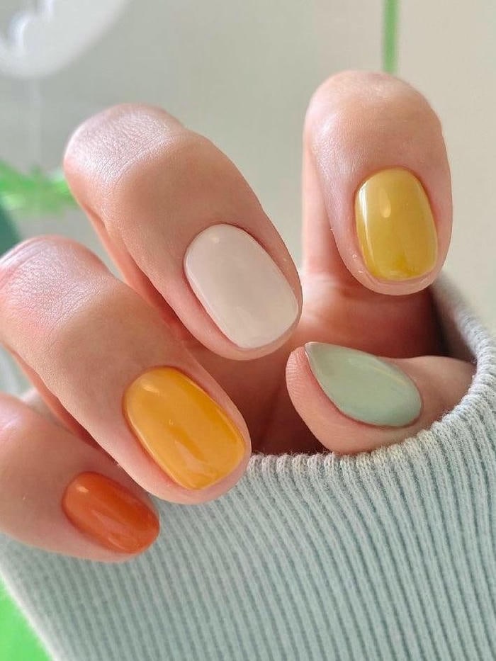 nail sơn trơn chất