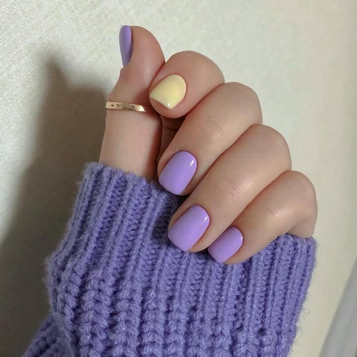 nail sơn trơn cực xinh