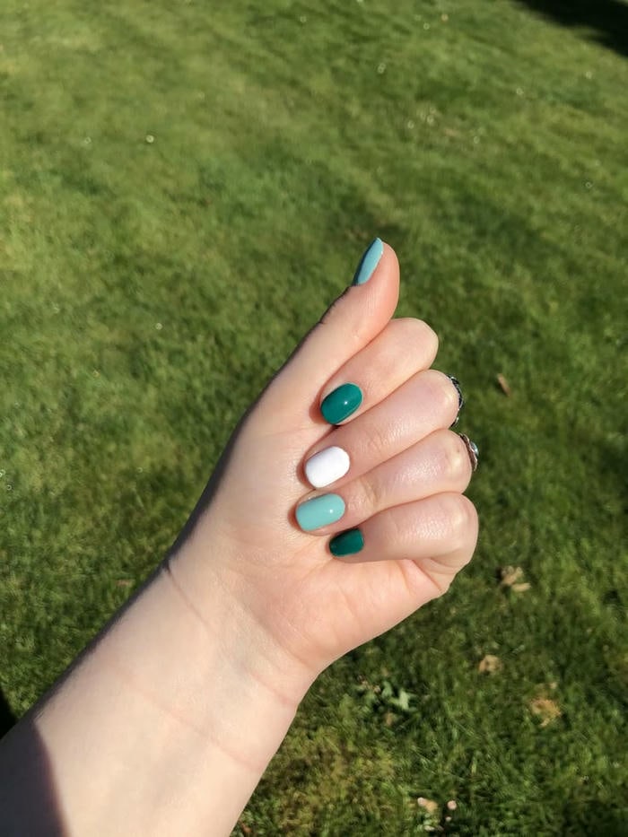 nail sơn trơn ngầu
