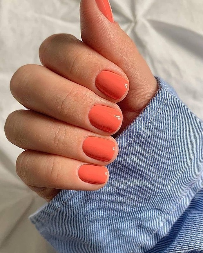 nail sơn trơn xinh