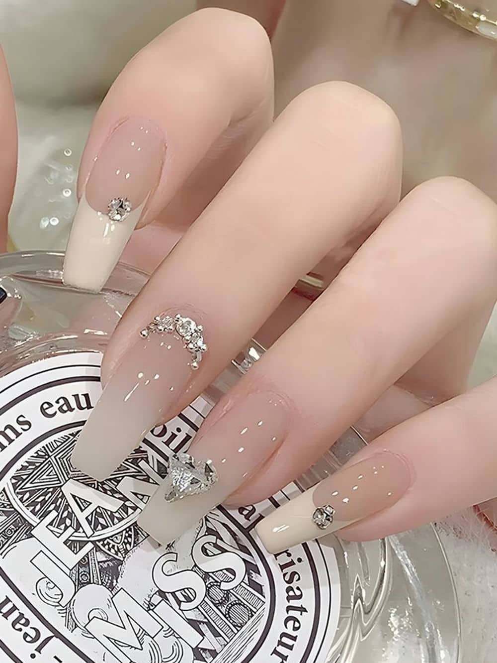 nail tết họa tiết hoa