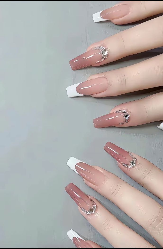nail tết kết hợp nhũ
