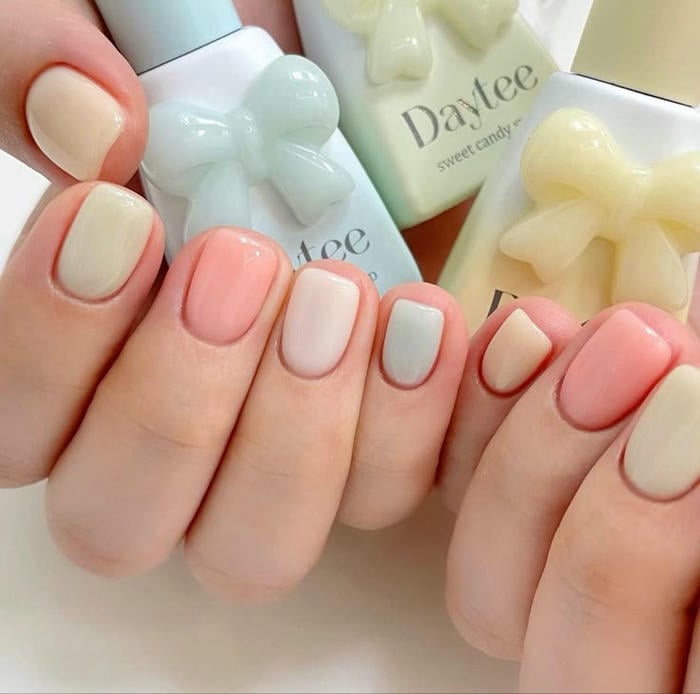 nail thạch đơn giản