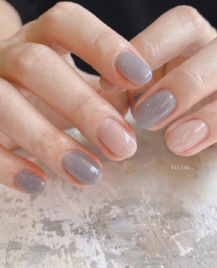 nail thạch đơn giản đẹp
