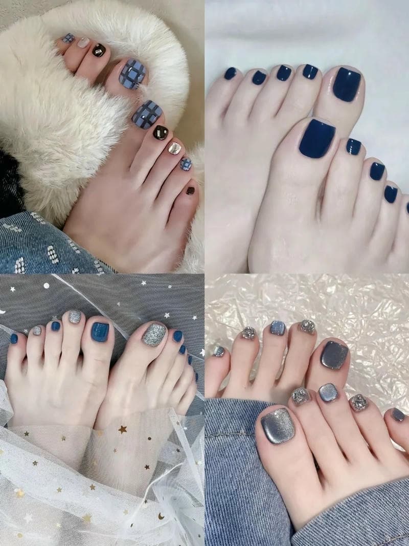 nail xanh đáng yêu