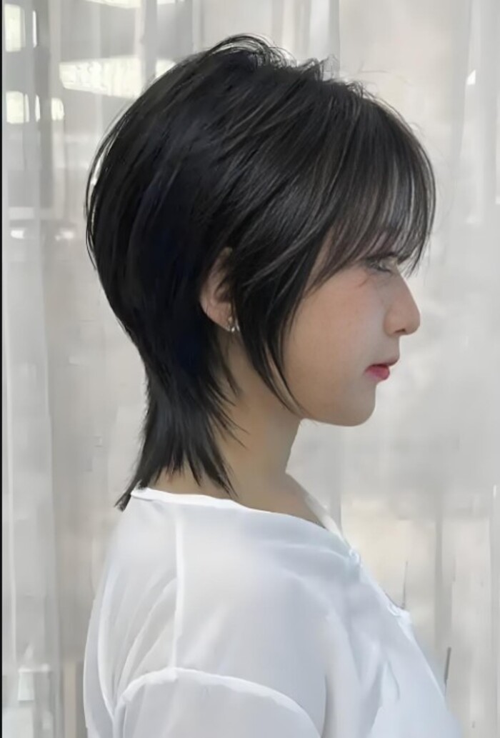 tóc layer mullet nữ