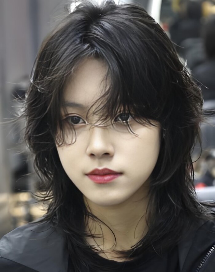 tóc mullet layer nữ