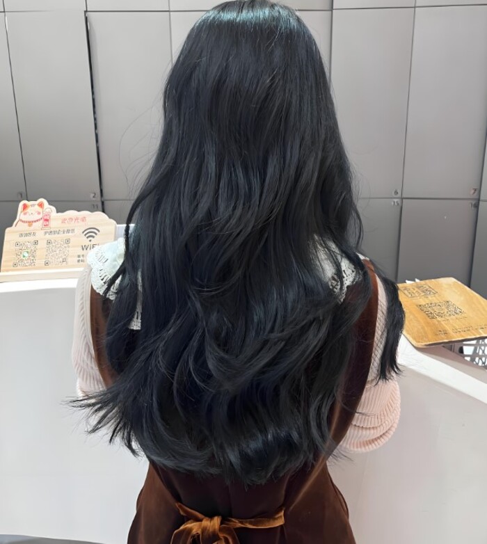 tóc uốn gợn sóng