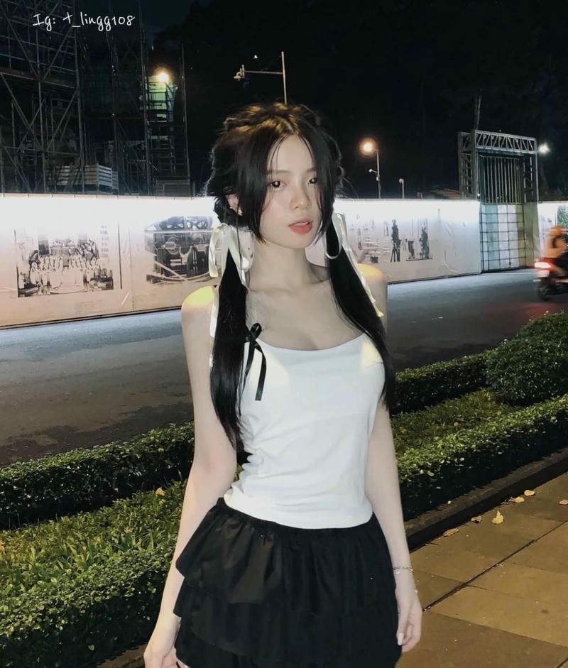 Ảnh gái xinh 2k9 tết tóc 2
