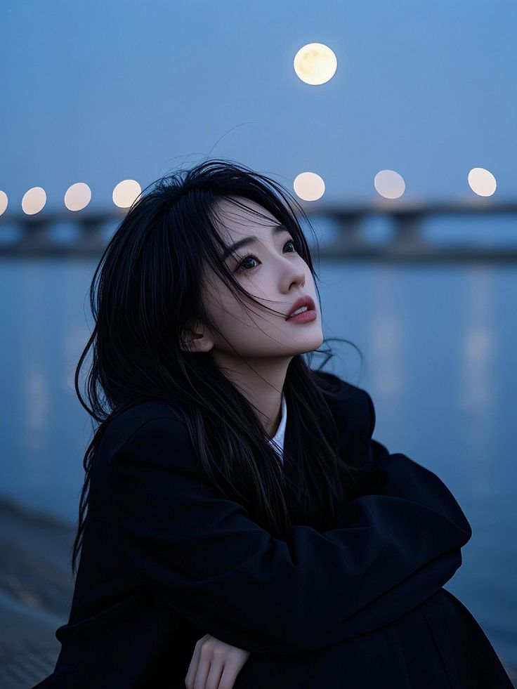 ảnh gái buồn trong mưa