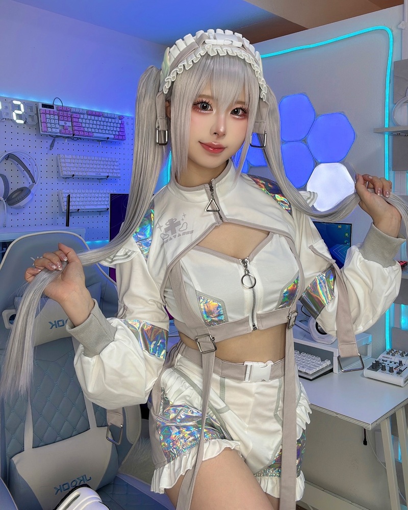 ảnh gái xinh cosplay damdang