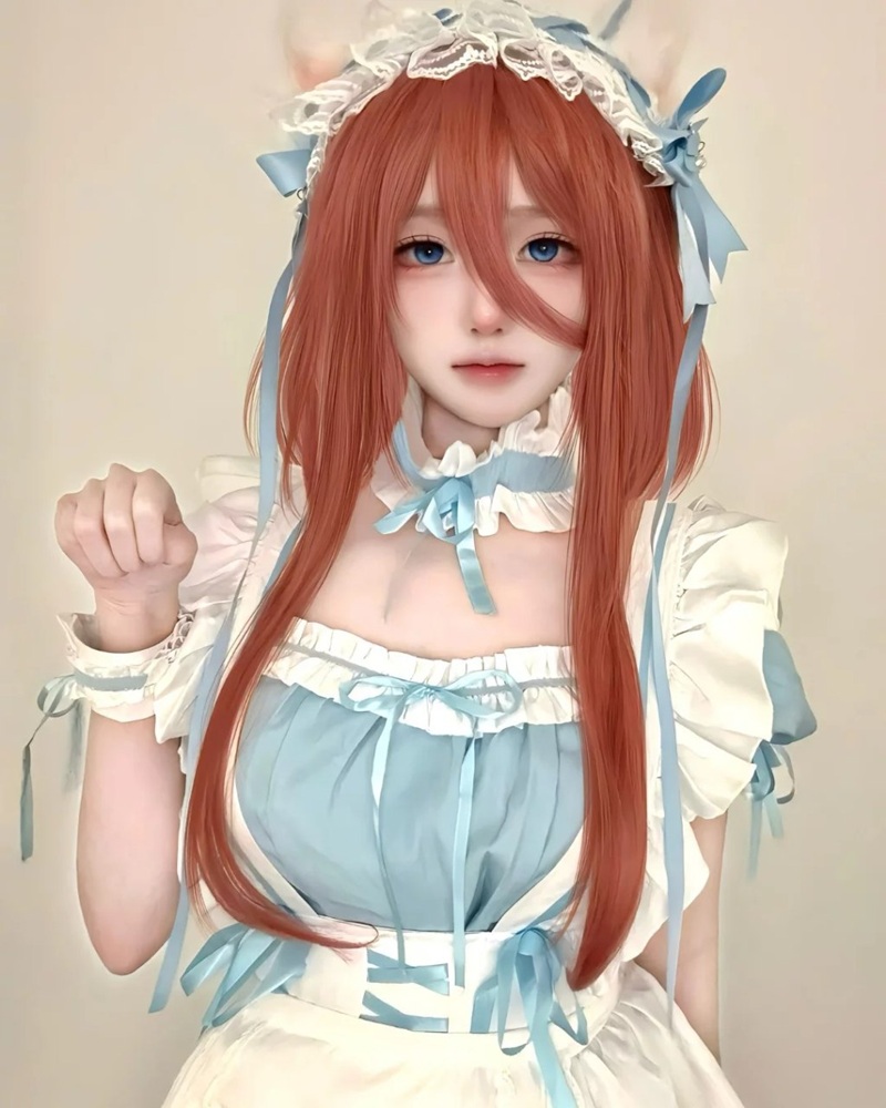 ảnh gái xinh cosplay hầu gáu