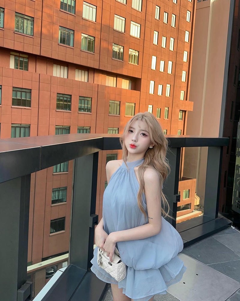 ảnh gái xinh cute chu mỏ