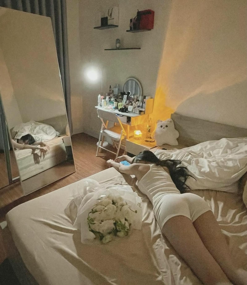ảnh gái xinh khoe mông quyễn rũ