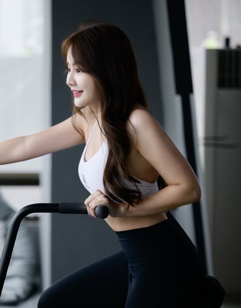 ảnh gái xinh tập gym khêu gợi