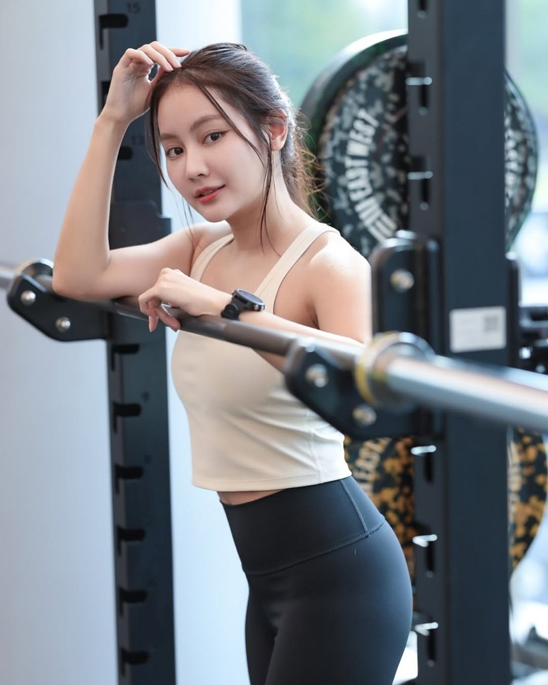 ảnh gái xinh tập gym nóng bỏng