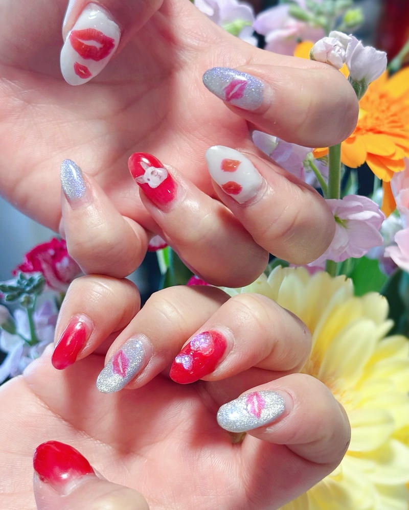 ảnh nail con thỏ 2025