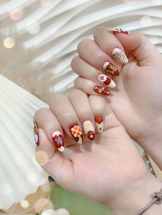 ảnh nail vẽ