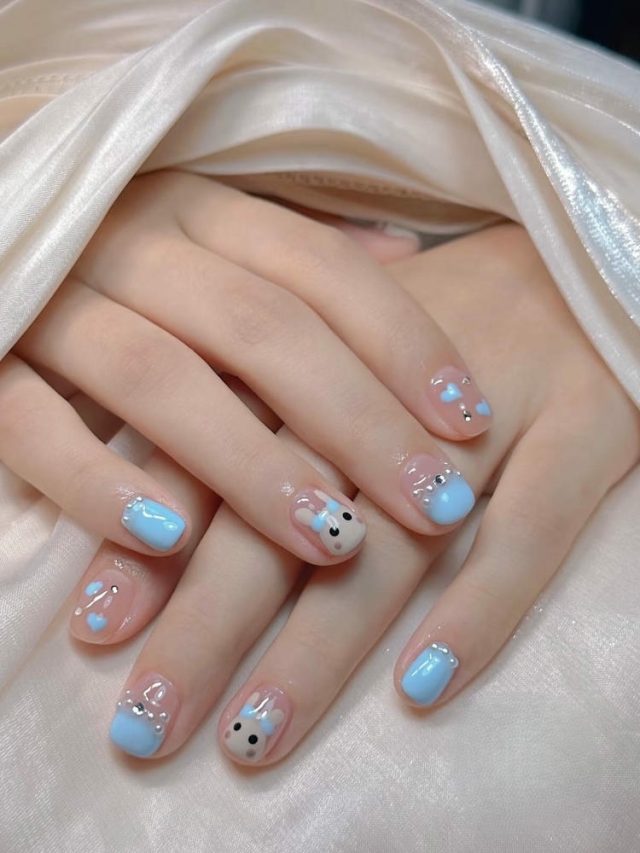 nail đi biển vẽ