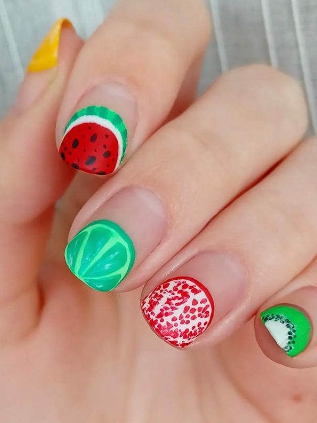 nail dưa hấu hd