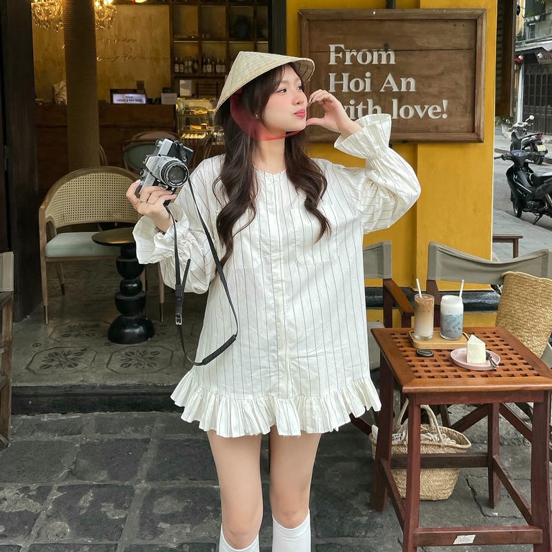 gái xinh genZ đội nón