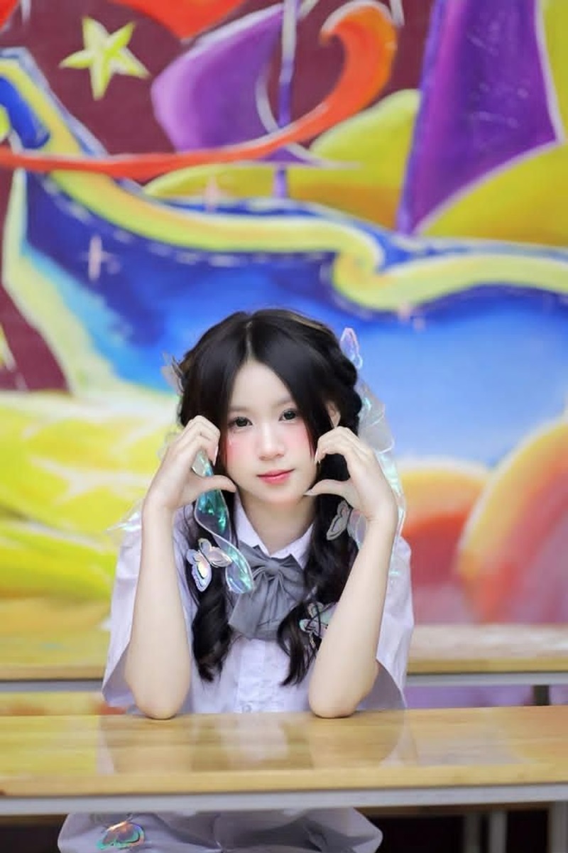gái xinh học sinh dễ thương