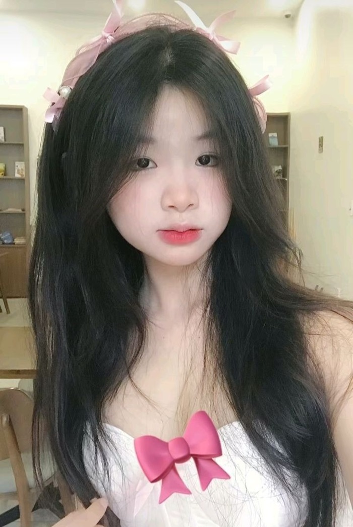 gái xinh k11 tóc dài