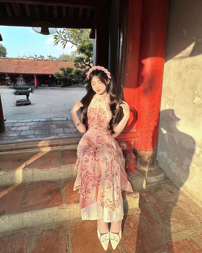 gái xinh mặc áo dài siêu đẹp