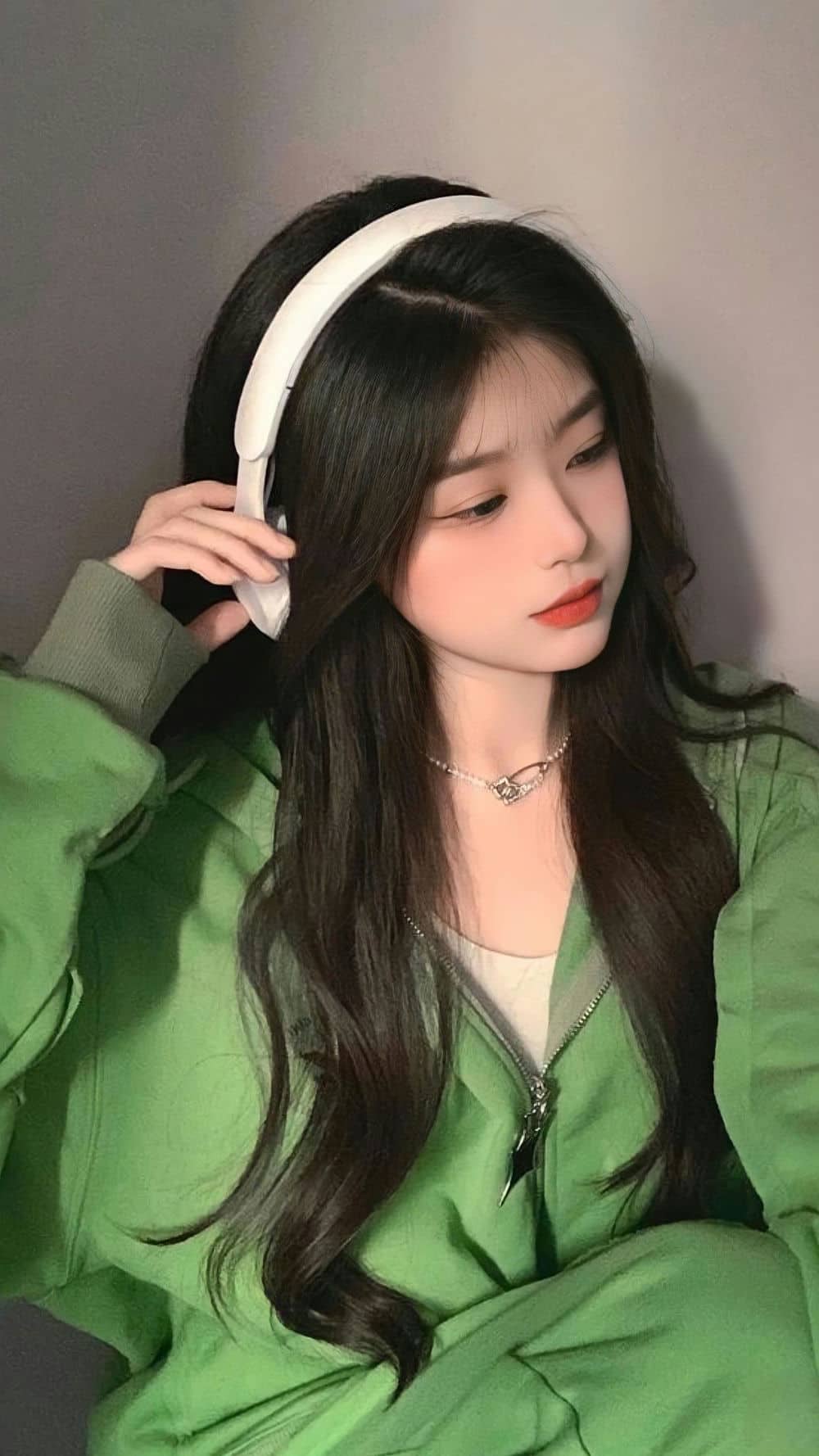 gái xinh tóc dài mượt.