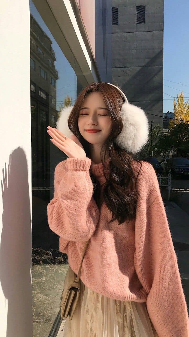 gái xinh tóc dài nhẹ