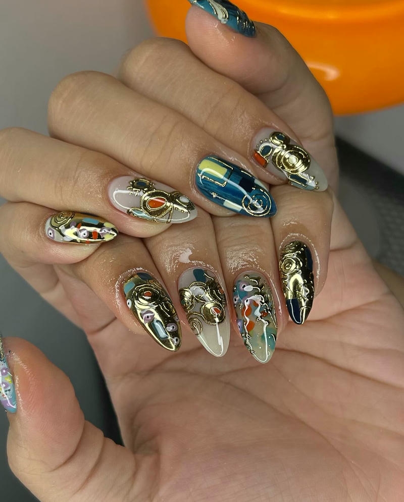nail cá tính hót
