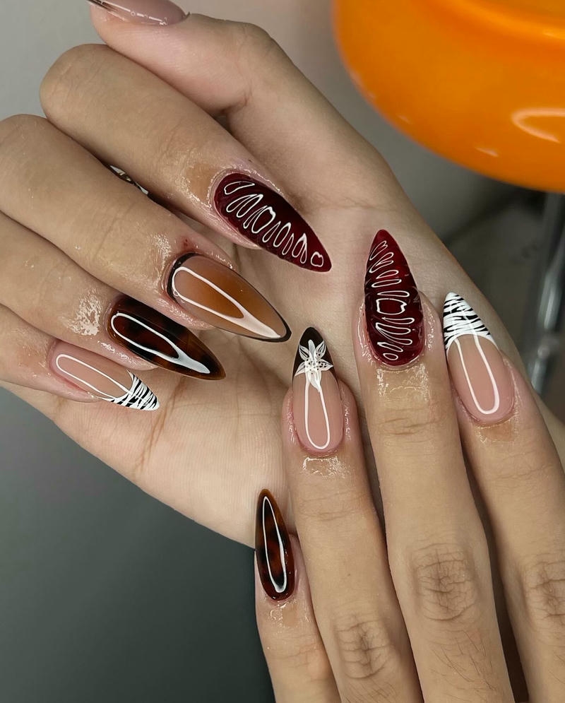 nail cá tính mẫu mới năm 2025