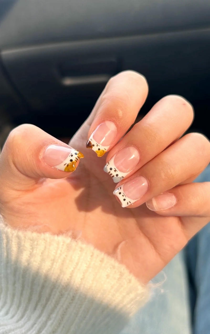 nail con mèo sơn đầu móng